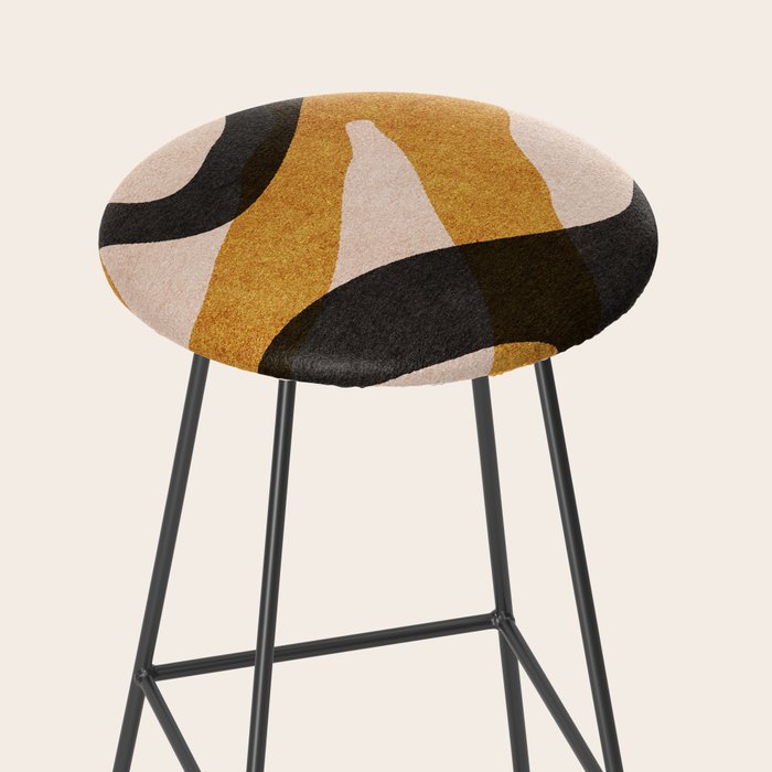 ABSTRACT ALPHABET / Script Q Stool Gallery Image 2
