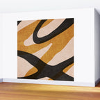 ABSTRACT ALPHABET / Script Q Wall Mural Gallery Image 2