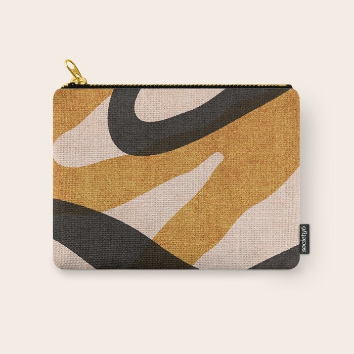 ABSTRACT ALPHABET / Script Q Carry All Pouch Gallery Image 1