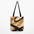 ABSTRACT ALPHABET / Script Q Tote Bag Gallery Image 2