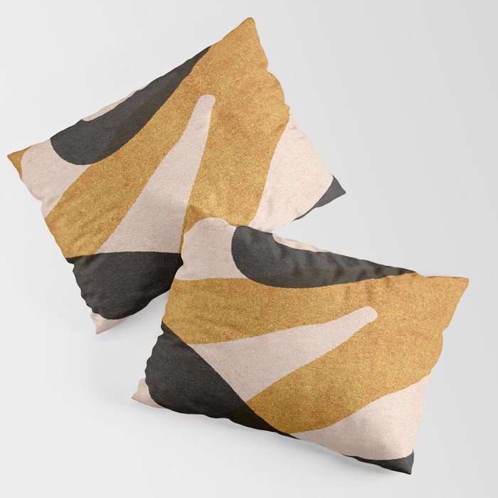 ABSTRACT ALPHABET / Script Q Pillow Sham Gallery Image 1