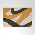 ABSTRACT ALPHABET / Script Q Welcome Mat Gallery Image 1