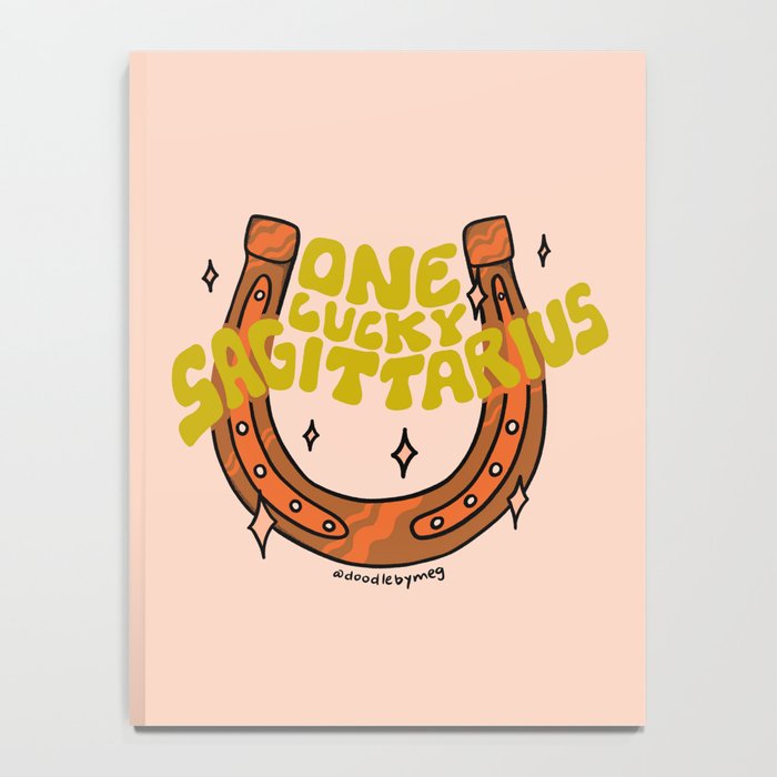 One Lucky Sagittarius Notebook Gallery Image 4