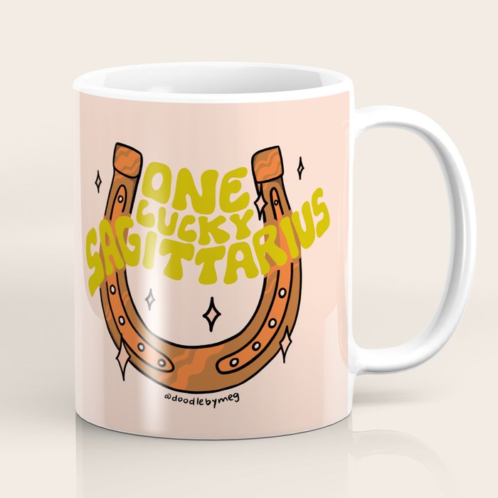 One Lucky Sagittarius Coffee Mug Gallery Image 1