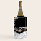 Yin Yang Agate Glitter Glam #8 #gem #decor #art #society6 Wine Chiller Gallery Image 3