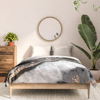 Yin Yang Agate Glitter Glam #8 #gem #decor #art #society6 Comforter Gallery Image 3
