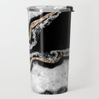 Yin Yang Agate Glitter Glam #8 #gem #decor #art #society6 Travel Mug Gallery Image 2