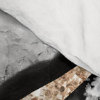 Yin Yang Agate Glitter Glam #8 #gem #decor #art #society6 Comforter Gallery Image 4