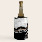 Yin Yang Agate Glitter Glam #8 #gem #decor #art #society6 Wine Chiller Gallery Image 2