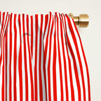 Red shapes pattern Window Curtain Gallery Image 2