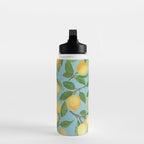 Lemonade on Blue Background Water Bottle Gallery Image 3