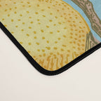 Lemonade on Blue Background Desk Mat Gallery Image 4
