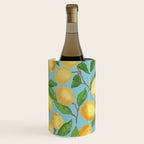Lemonade on Blue Background Wine Chiller Gallery Image 3
