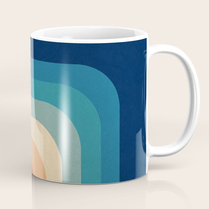 Retro 70s Color Palette III Coffee Mug Gallery Image 1