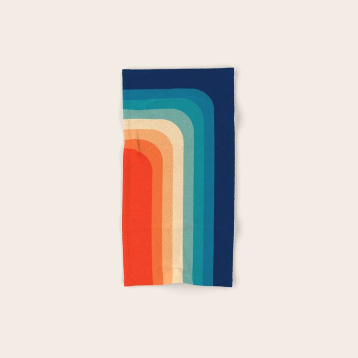 Retro 70s Color Palette III Bath Towel Gallery Image 1