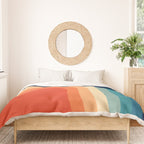 Retro 70s Color Palette III Duvet Cover Gallery Image 3