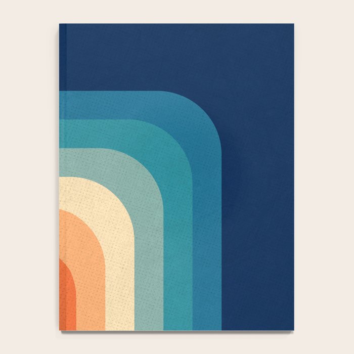 Retro 70s Color Palette III Notebook Gallery Image 4