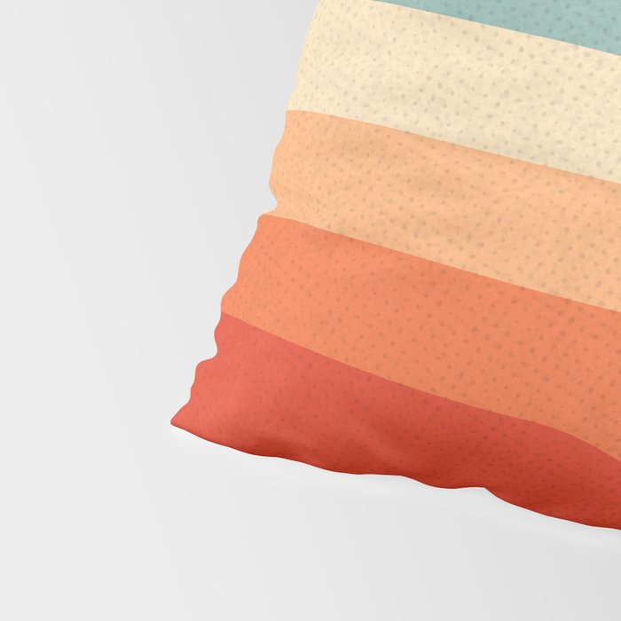 Retro 70s Color Palette III Pillow Sham Gallery Image 4