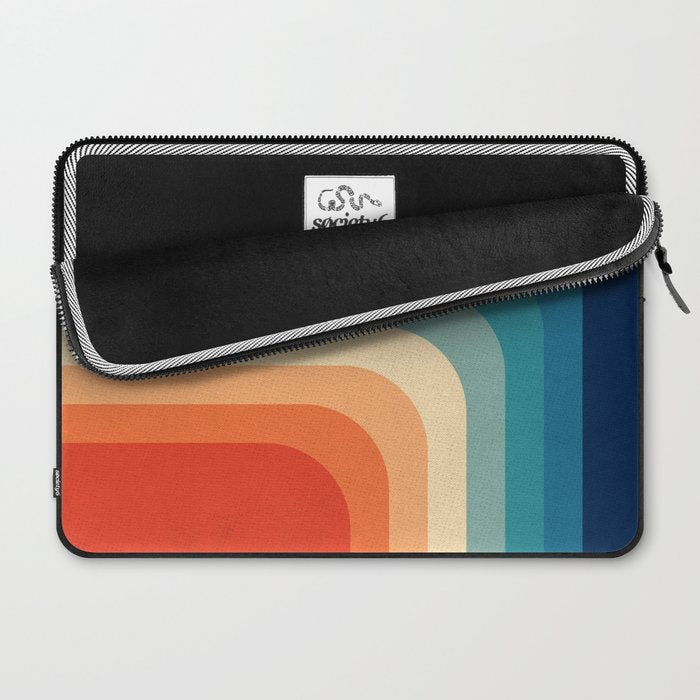 Retro 70s Color Palette III Laptop Sleeve Gallery Image 2