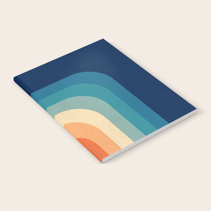 Retro 70s Color Palette III Notebook Gallery Image 2