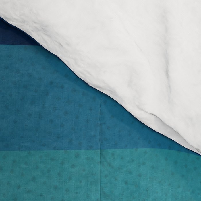 Retro 70s Color Palette III Comforter Gallery Image 4