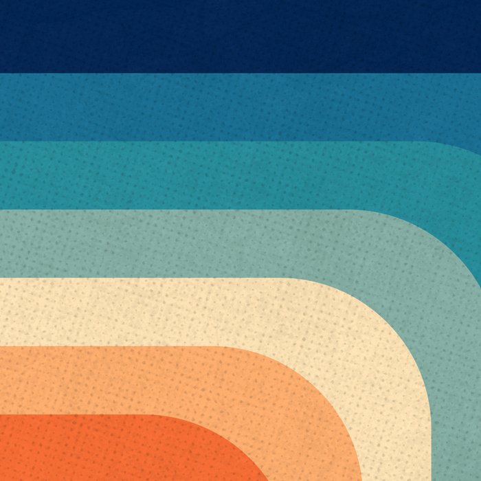 Retro 70s Color Palette III Coffee Mug Gallery Image 2