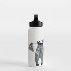 Hang out in laundry room Illu denim Water Bottle Gallery Image 3