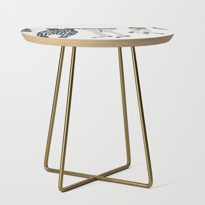 Hang out in laundry room Illu denim Side Table Gallery Image 1