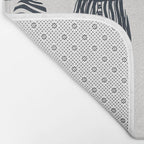 Hang out in laundry room Illu denim Bath Mat Gallery Image 2