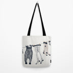 Hang out in laundry room Illu denim Tote Bag Gallery Image 2