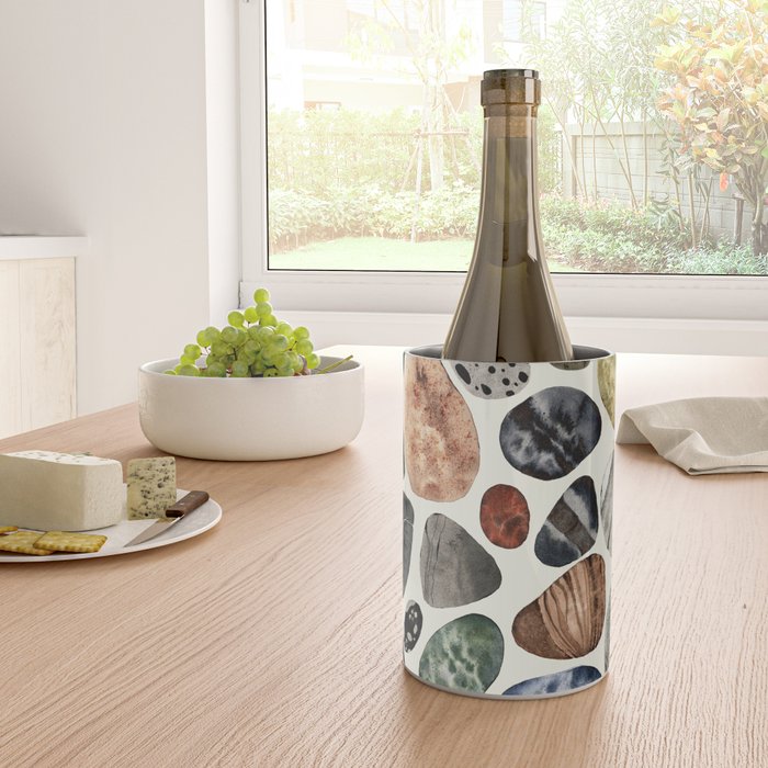  beach pebbles Wine Chiller Gallery Image 4