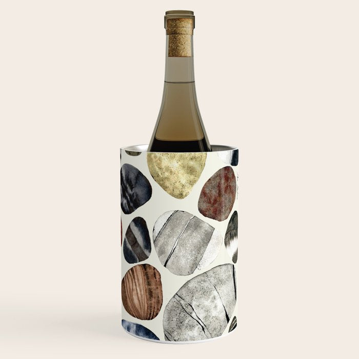  beach pebbles Wine Chiller Gallery Image 3
