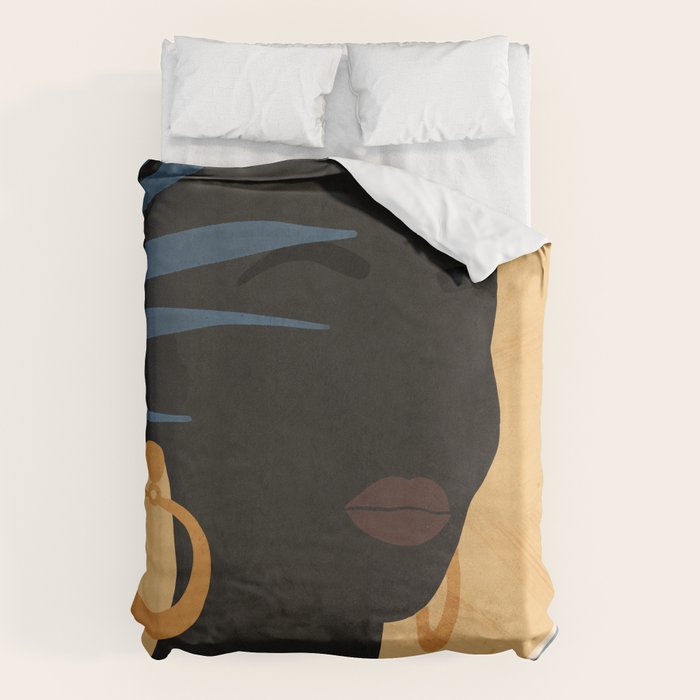 Tropical Girl 25 Duvet Cover Gallery Image 6
