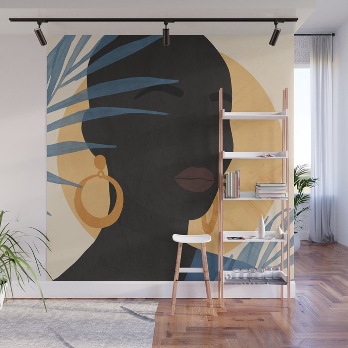 Tropical Girl 25 Wall Mural Gallery Image 1