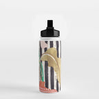 still life  with a vase in modern style, Gouache painting no.13 Water Bottle Gallery Image 2