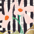 still life  with a vase in modern style, Gouache painting no.13 Coffee Mug Gallery Image 2