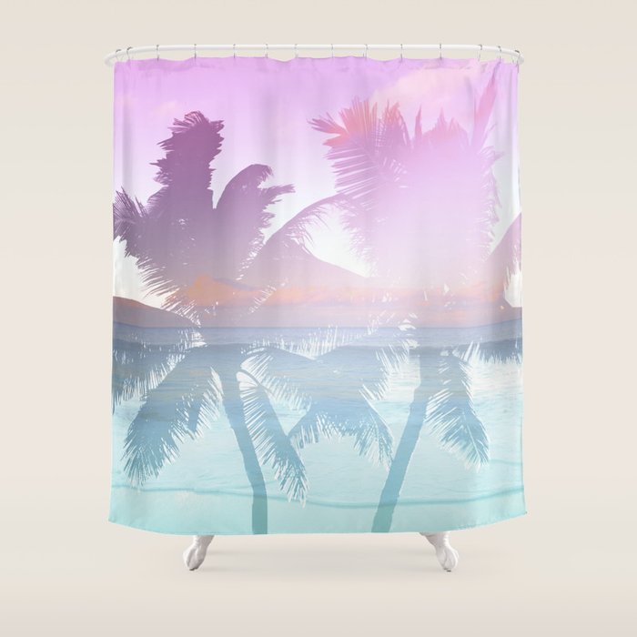 Tropicana seas Shower Curtain Gallery Image 1