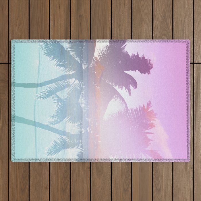 Tropicana seas Outdoor Rug Gallery Image 1