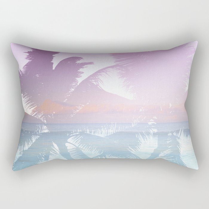 Tropicana seas Rectangular Pillow Gallery Image 1