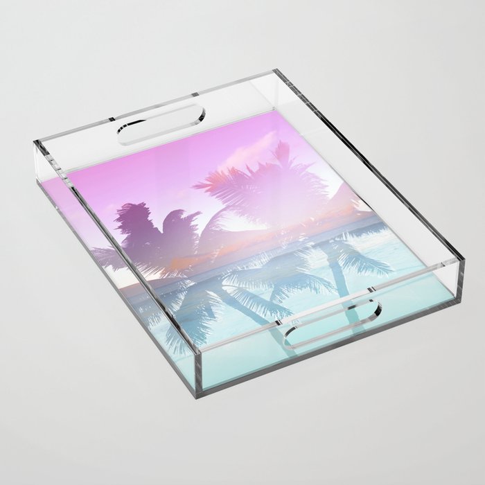Tropicana seas Acrylic Tray Gallery Image 1