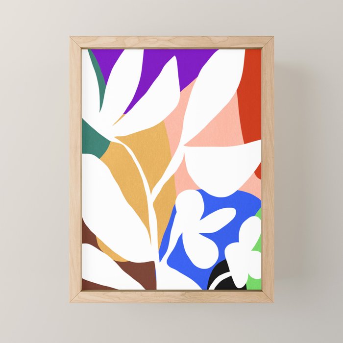 Abstract J009 Mini Art Print Gallery Image 1