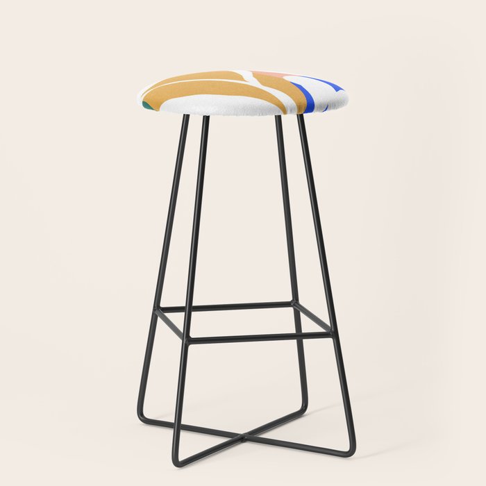 Abstract J009 Stool Gallery Image 1