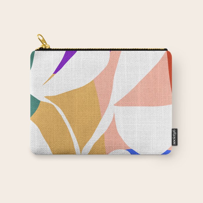 Abstract J009 Carry All Pouch Gallery Image 1