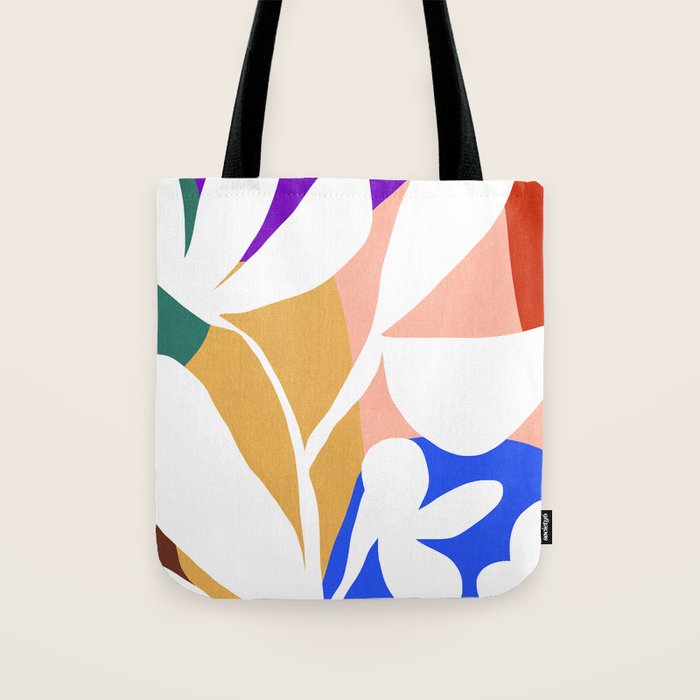 Abstract J009 Tote Bag Gallery Image 1