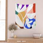 Abstract J009 Wall Tapestry Gallery Image 2