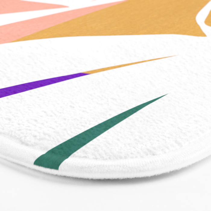 Abstract J009 Bath Mat Gallery Image 3