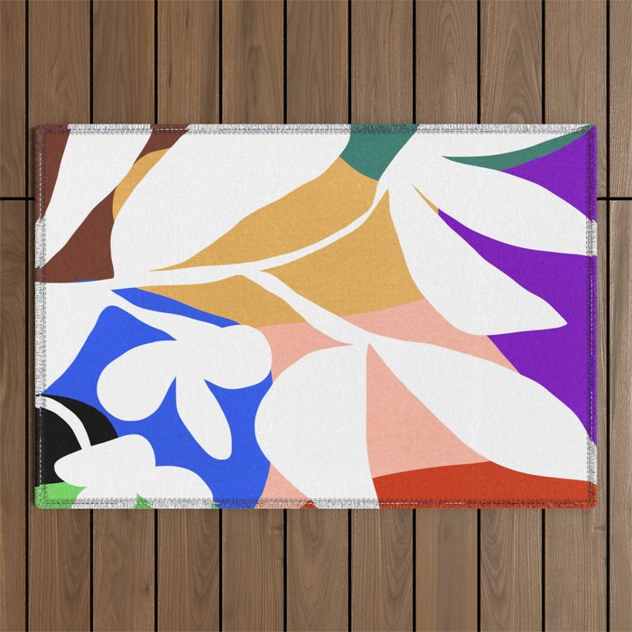 Abstract J009 Outdoor Rug Gallery Image 1