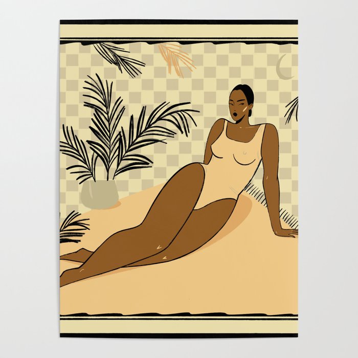  girl on the beach Poster Gallery Image 4