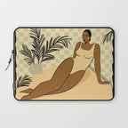  girl on the beach Laptop Sleeve Gallery Image 1