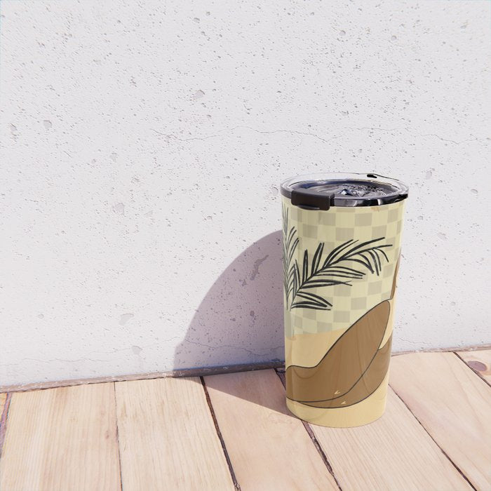  girl on the beach Travel Mug Gallery Image 4